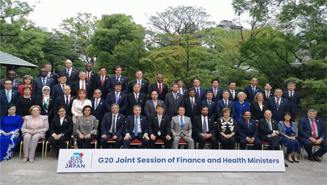马晓伟主任参加G20财政和卫生部长联合会议并访问日本