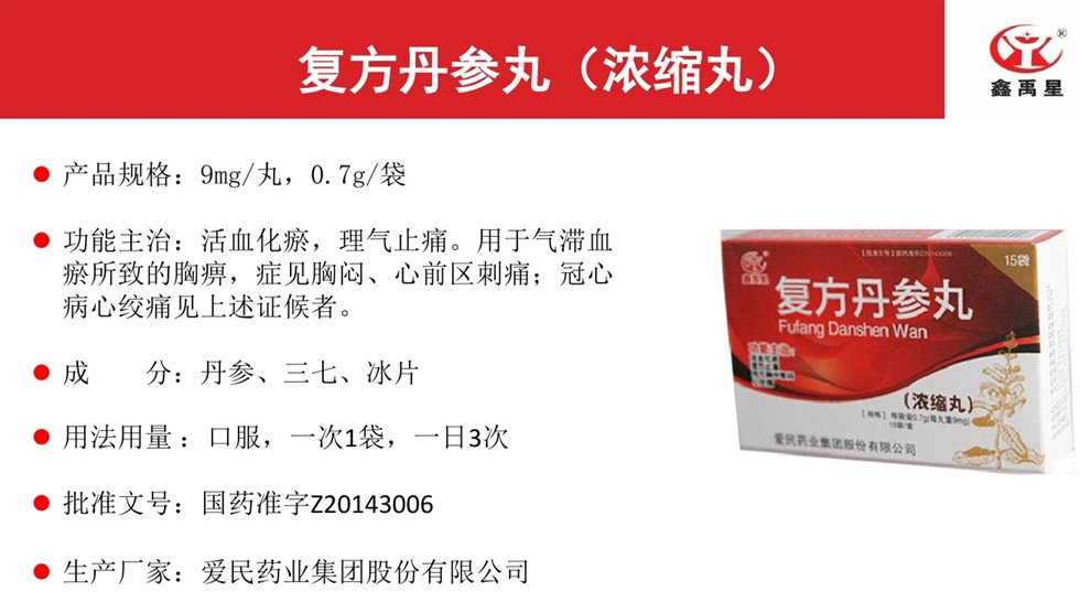 树爱民人 做爱民药——以诚为本 以质取信 打造复方丹参新品牌