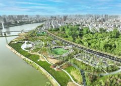 信阳潢川光州公园火热开园|“城市活力公园”点亮潢河两岸